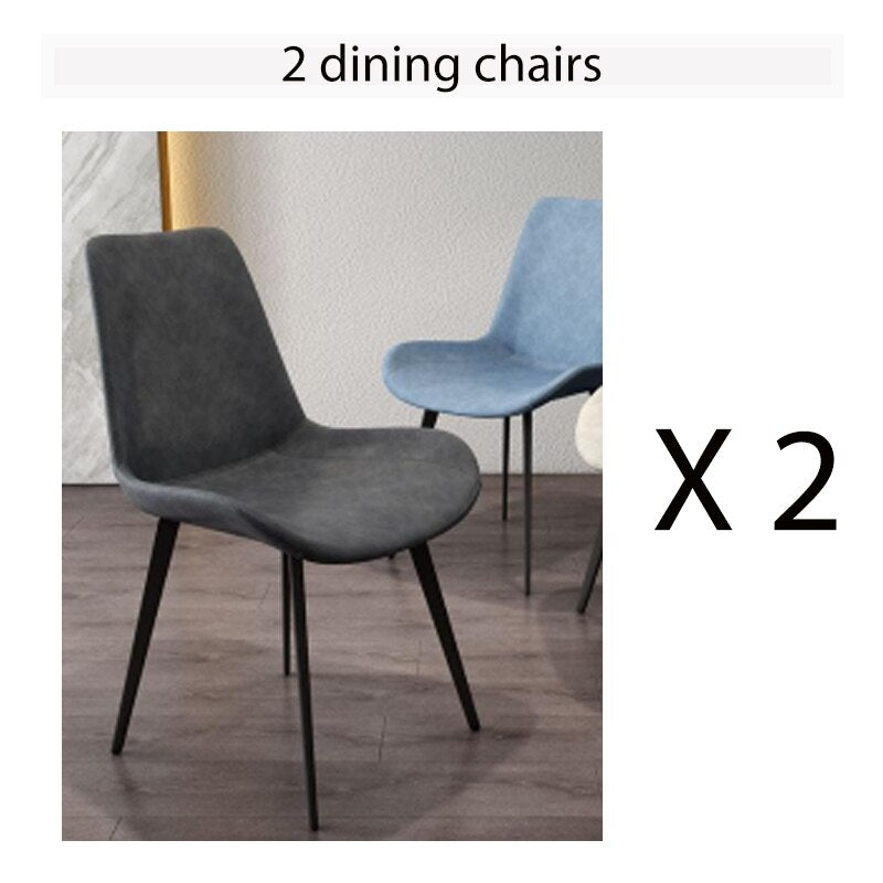 Luxury Nordic Marble Dining Table and Chairs Combination - Casatrail.com