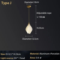 Thumbnail for Luxury Pendant Light with Adjustable Lamp - Casatrail.com