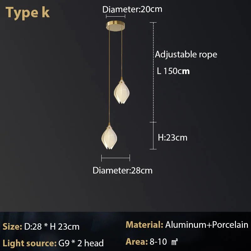 Luxury Pendant Light with Adjustable Lamp - Casatrail.com