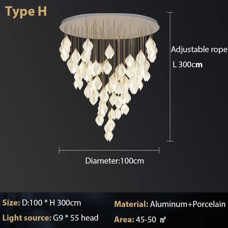 Luxury Pendant Light with Adjustable Lamp - Casatrail.com