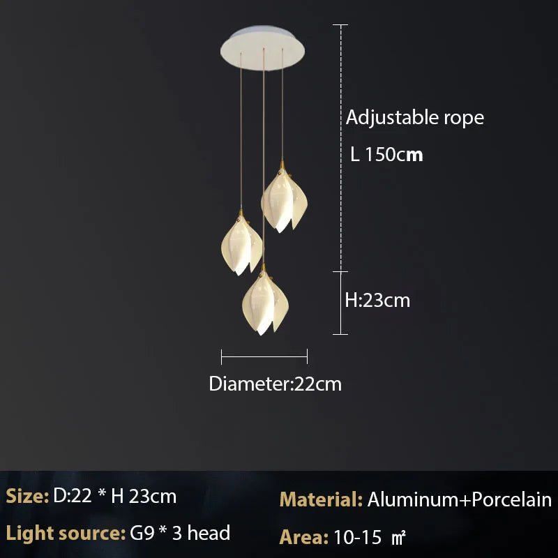 Luxury Pendant Light with Adjustable Lamp - Casatrail.com