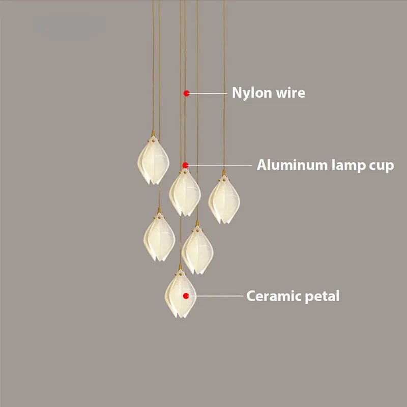 Luxury Pendant Light with Adjustable Lamp - Casatrail.com