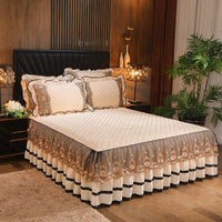 Thumbnail for Luxury Velvet Plush Bedspread with Quilted Embossing - Casatrail.com