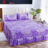 Thumbnail for Luxury Wedding Bed Skirt - Plus Size - Classic Aesthetic Home Textile - Casatrail.com