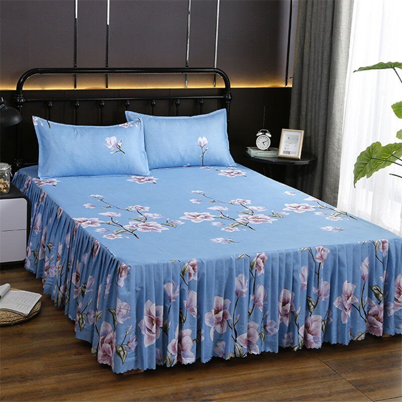 Luxury Wedding Bed Skirt - Plus Size - Classic Aesthetic Home Textile - Casatrail.com