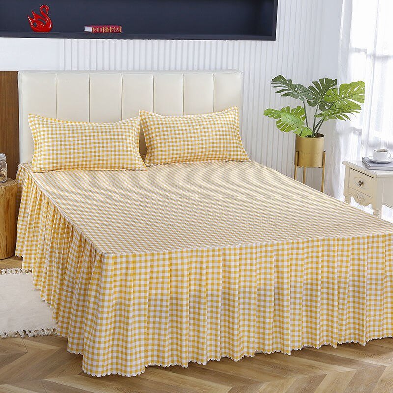 Luxury Wedding Bed Skirt - Plus Size - Classic Aesthetic Home Textile - Casatrail.com