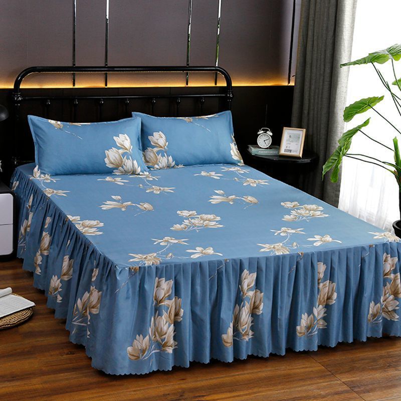 Luxury Wedding Bed Skirt - Plus Size - Classic Aesthetic Home Textile - Casatrail.com