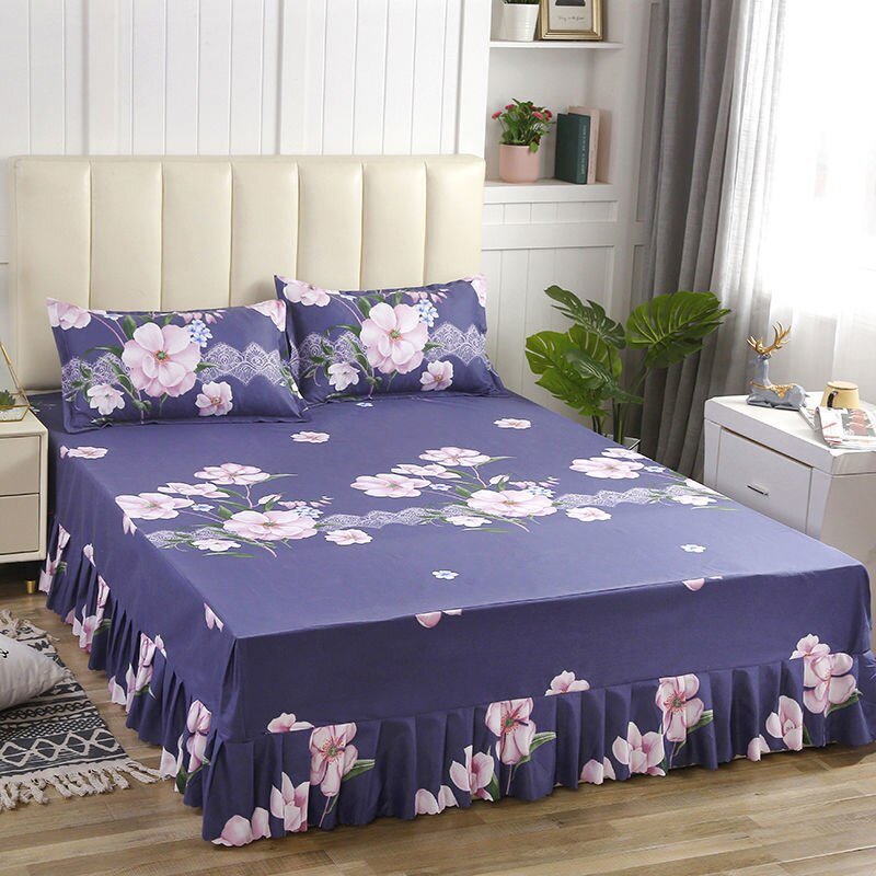 Luxury Wedding Bed Skirt - Plus Size - Classic Aesthetic Home Textile - Casatrail.com