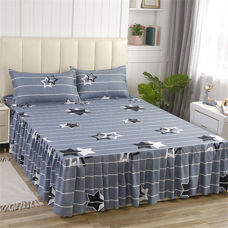 Luxury Wedding Bed Skirt - Plus Size - Classic Aesthetic Home Textile - Casatrail.com