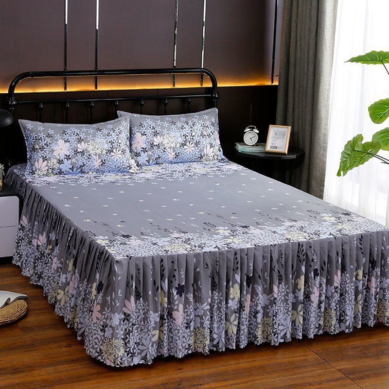 Luxury Wedding Bed Skirt - Plus Size - Classic Aesthetic Home Textile - Casatrail.com