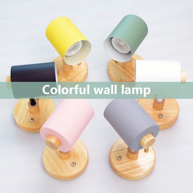 Macaron LED Wall Light for Bedrooms - Casatrail.com