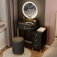 Thumbnail for Makeup Vanity Dressing Table Set with Mirror and Storage - Casatrail.com