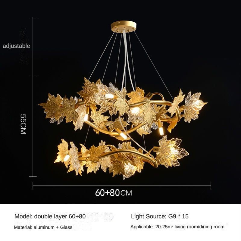 Maple Leaf Pendant Light - Casatrail.com