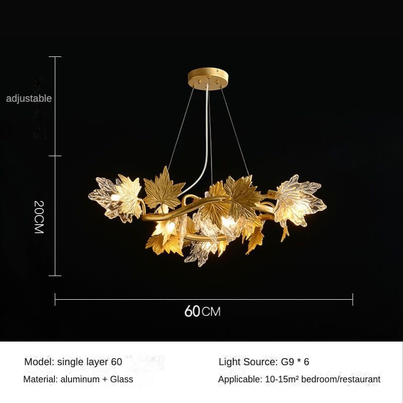 Maple Leaf Pendant Light - Casatrail.com