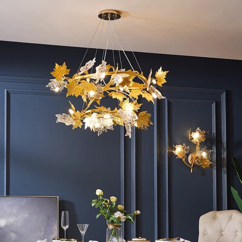 Maple Leaf Pendant Light - Casatrail.com