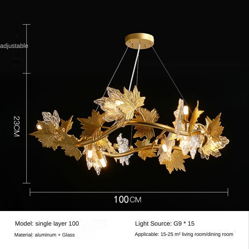 Maple Leaf Pendant Light - Casatrail.com