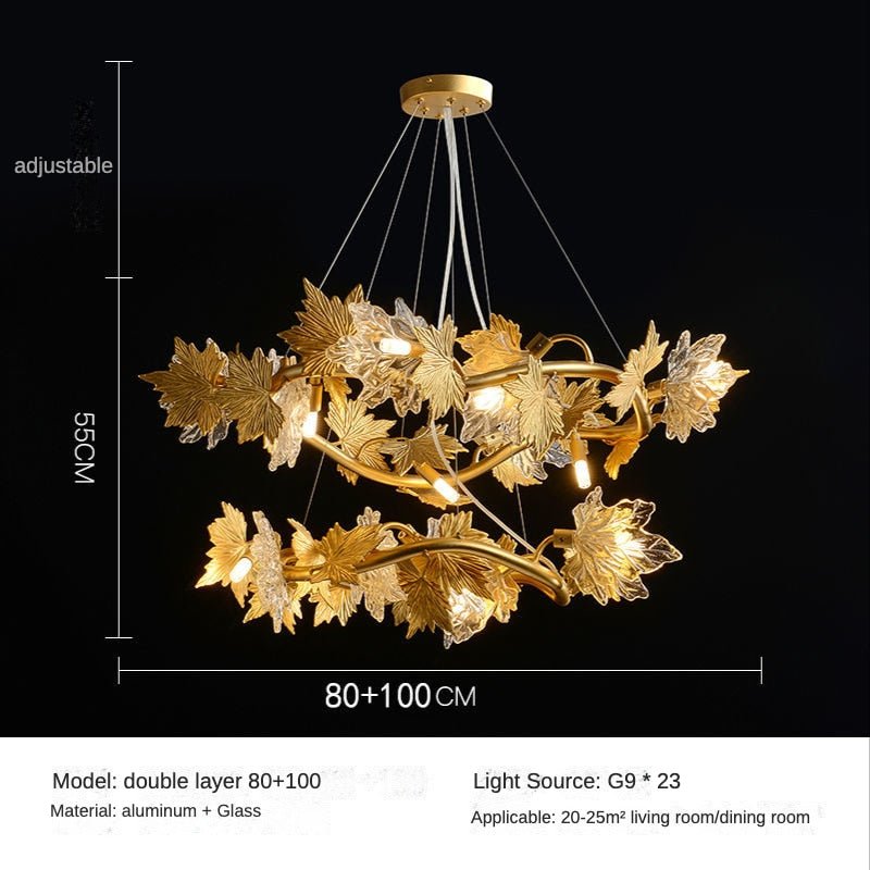 Maple Leaf Pendant Light - Casatrail.com