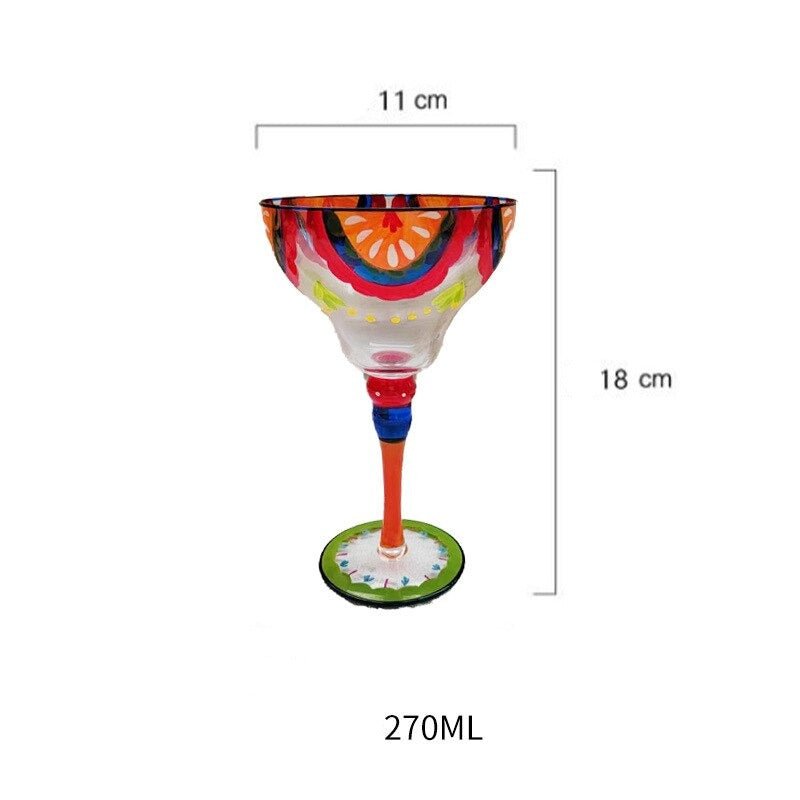 Margaret Glass Wine Glass - Casatrail.com