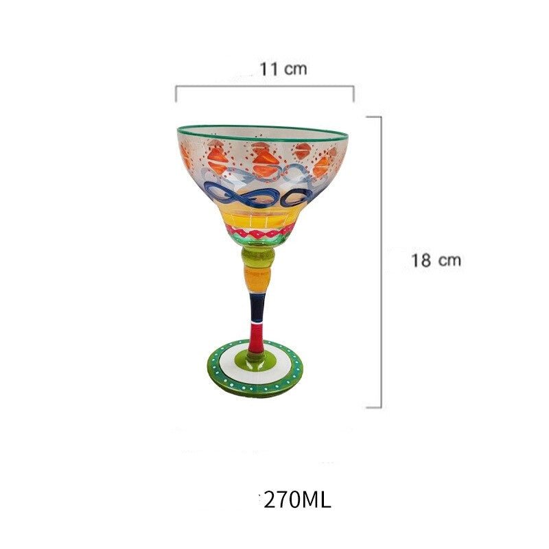 Margaret Glass Wine Glass - Casatrail.com