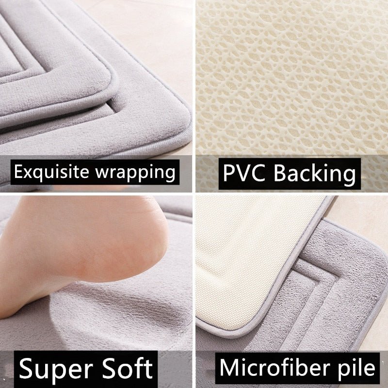 Memory Foam Bath Rug - Casatrail.com