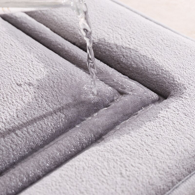 Memory Foam Bath Rug - Casatrail.com