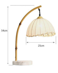 Thumbnail for Metal Floor Lamp with Bamboo - Inspired Design - Casatrail.com