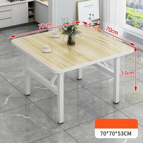 Metal Wood Camping Dining Table - Casatrail.com