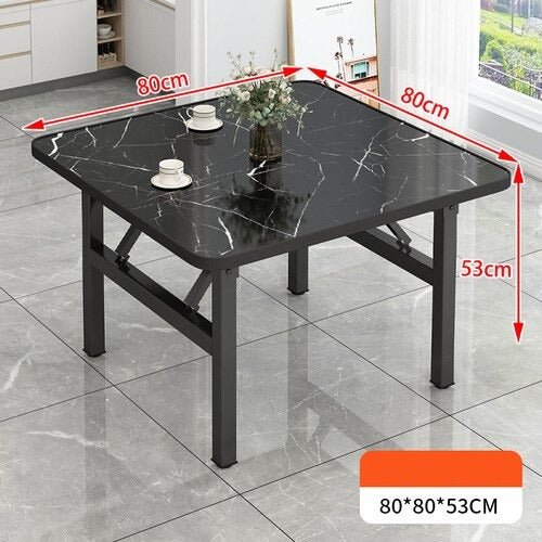 Metal Wood Camping Dining Table - Casatrail.com