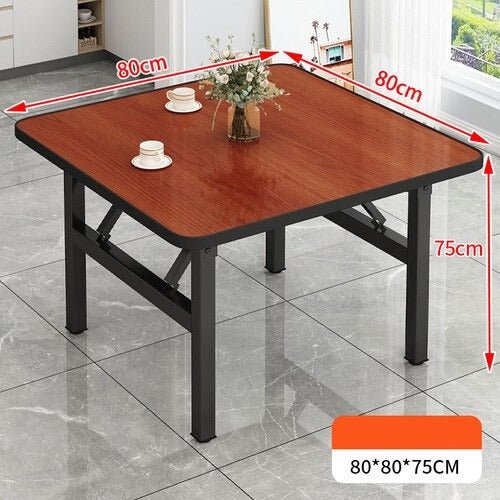 Metal Wood Camping Dining Table - Casatrail.com