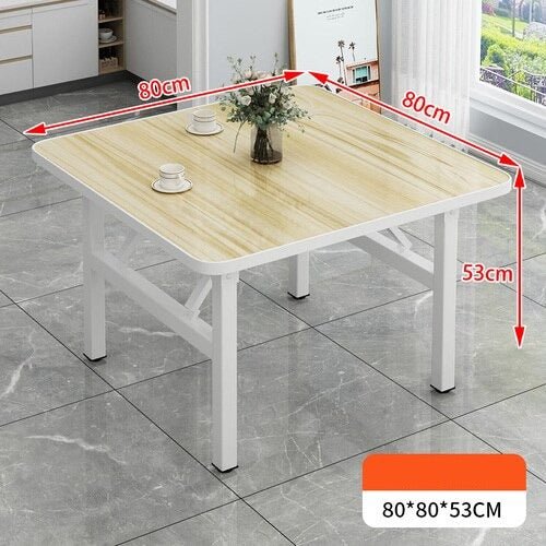 Metal Wood Camping Dining Table - Casatrail.com