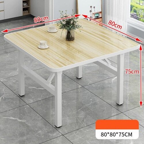 Metal Wood Camping Dining Table - Casatrail.com