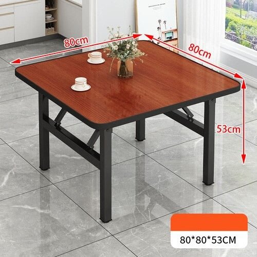 Metal Wood Camping Dining Table - Casatrail.com