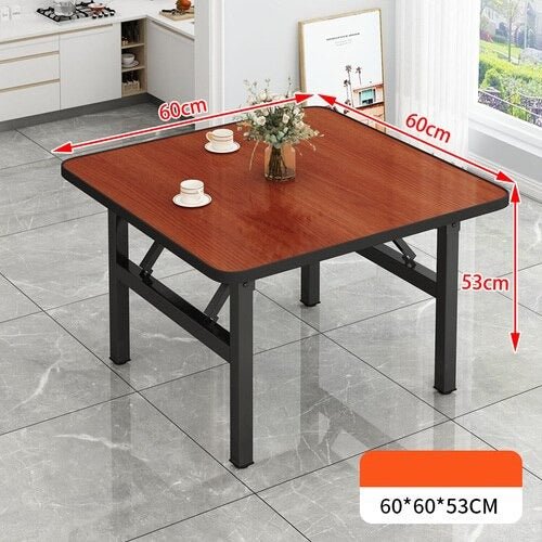 Metal Wood Camping Dining Table - Casatrail.com