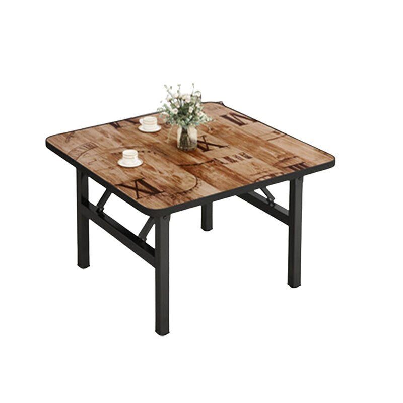 Metal Wood Camping Dining Table - Casatrail.com