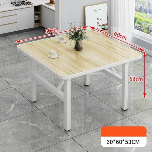 Metal Wood Camping Dining Table - Casatrail.com