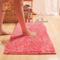 Thumbnail for Microfiber Chenille Bath Mat, Anti - Slip, Water Absorbent - Casatrail.com