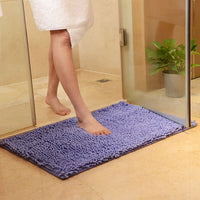 Thumbnail for Microfiber Chenille Bath Mat, Anti - Slip, Water Absorbent - Casatrail.com