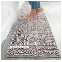 Thumbnail for Microfiber Chenille Bath Mat, Anti - Slip, Water Absorbent - Casatrail.com