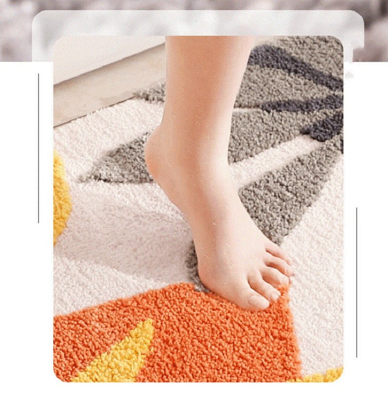 Microfiber Polyester Bath Mat for Bathroom Decor - Casatrail.com