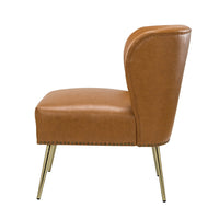 Thumbnail for Mid Century Modern Metal Frame Accent Arm Chair - Casatrail.com