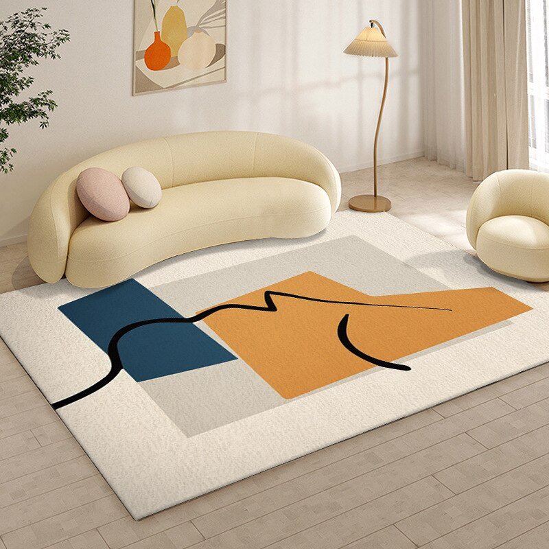 Minimalist Abstract Living Room Carpet - Casatrail.com