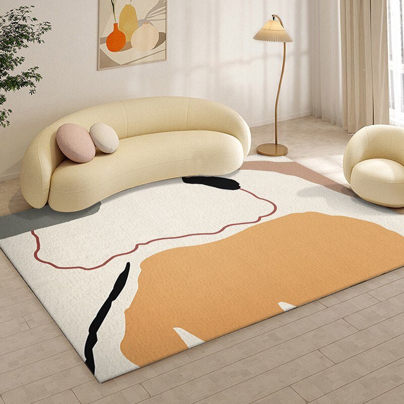 Minimalist Abstract Living Room Carpet - Casatrail.com