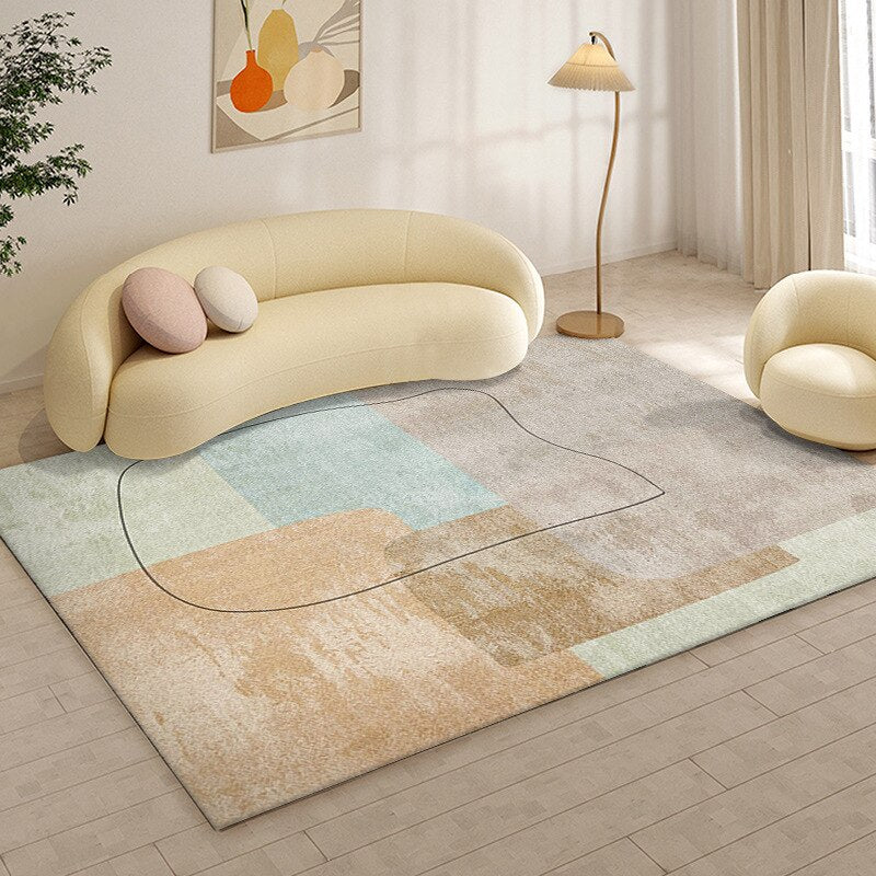 Minimalist Abstract Living Room Carpet - Casatrail.com