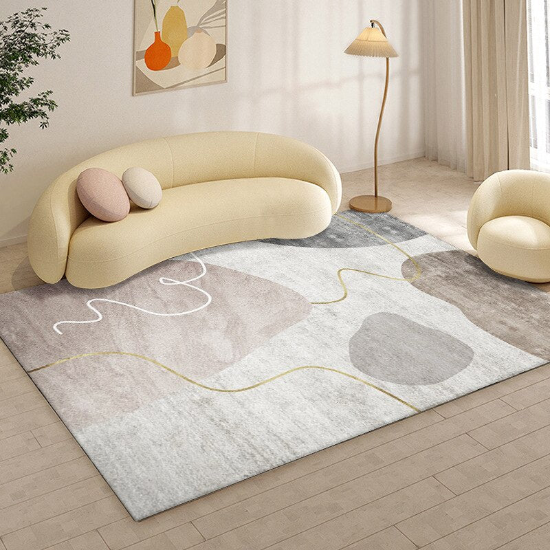 Minimalist Abstract Living Room Carpet - Casatrail.com