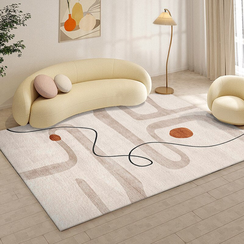 Minimalist Abstract Living Room Carpet - Casatrail.com