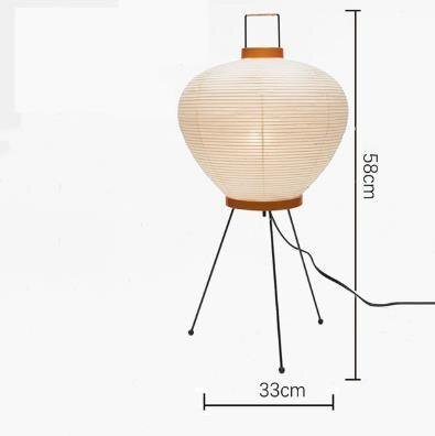 Minimalist Akari Noguchi Paper Floor Lamp - Casatrail.com