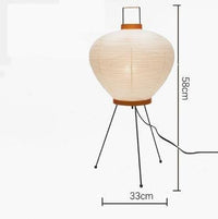 Thumbnail for Minimalist Akari Noguchi Paper Floor Lamp - Casatrail.com