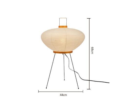 Minimalist Akari Noguchi Paper Floor Lamp - Casatrail.com