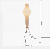 Thumbnail for Minimalist Akari Noguchi Paper Floor Lamp - Casatrail.com