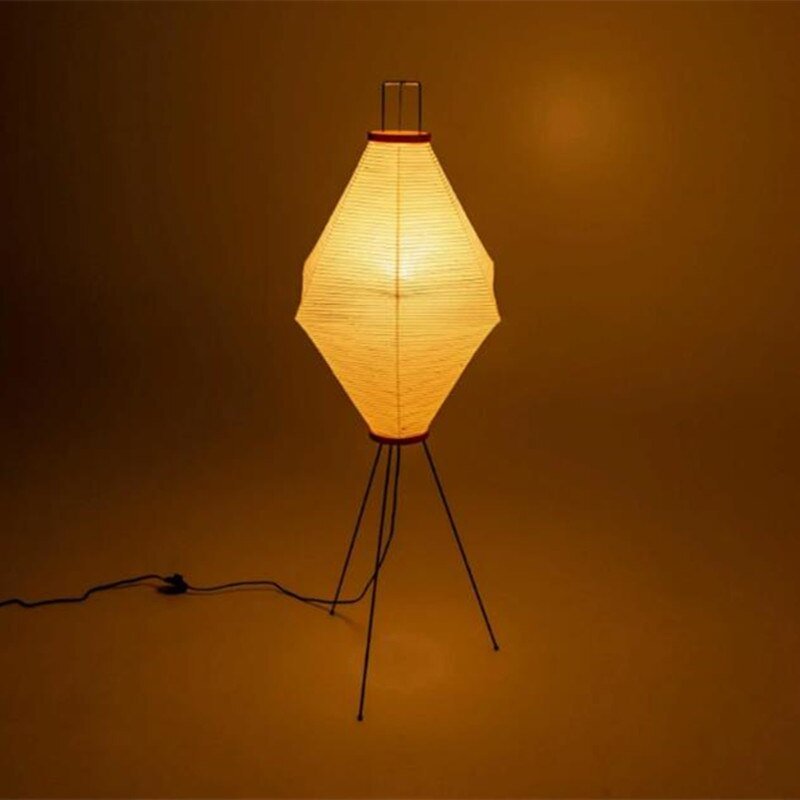 Minimalist Akari Noguchi Paper Floor Lamp - Casatrail.com